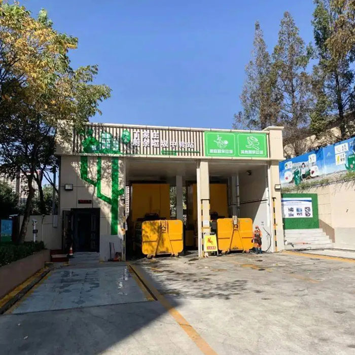 Waste transfer station